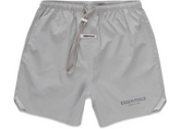 Fear of God Essentials Nylon Volley Shorts - Silver Reflective (SS20)
